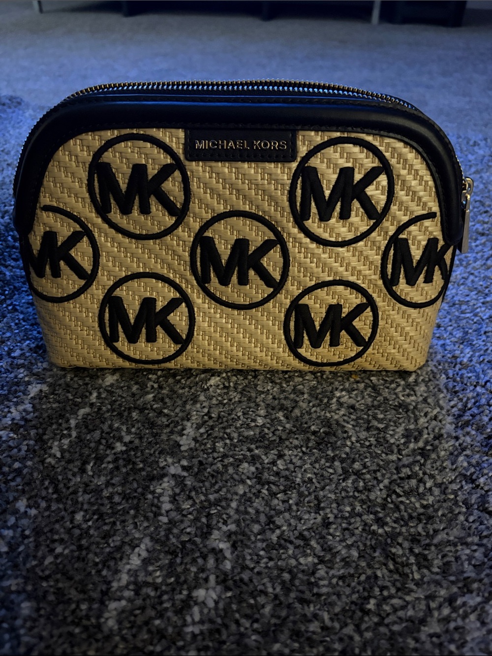 MICHAEL MICHAEL KORS Jet Set Logo Travel Pouch